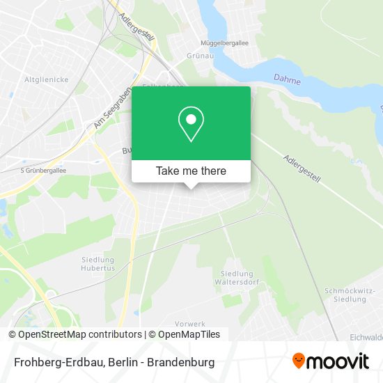 Frohberg-Erdbau map