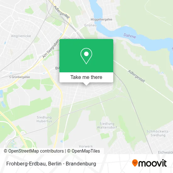 Frohberg-Erdbau map