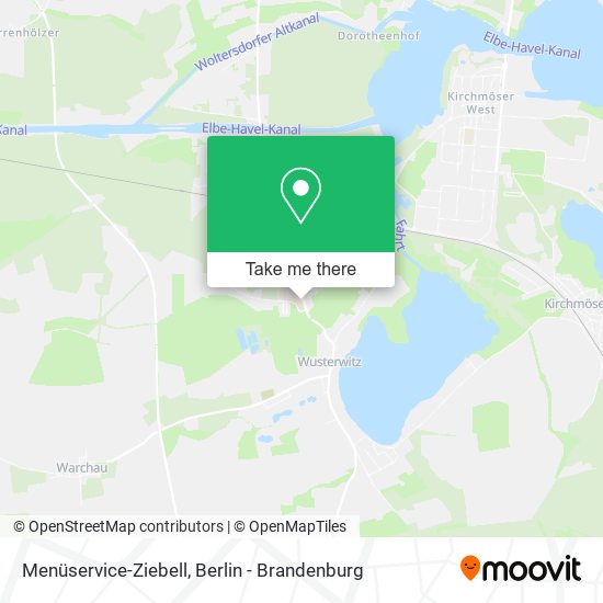 Menüservice-Ziebell map