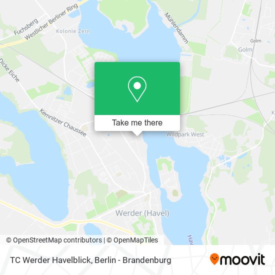 TC Werder Havelblick map