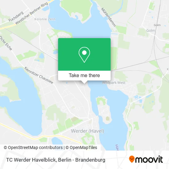 Карта TC Werder Havelblick