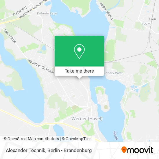 Карта Alexander Technik