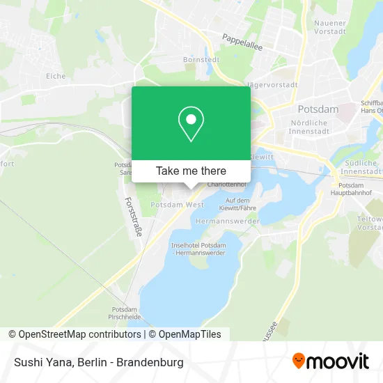 Sushi Yana map