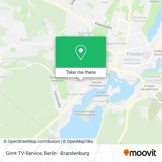 Girnt TV-Service map