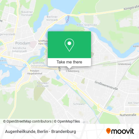 Карта Augenheilkunde