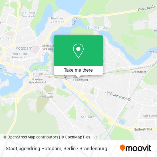 Карта Stadtjugendring Potsdam