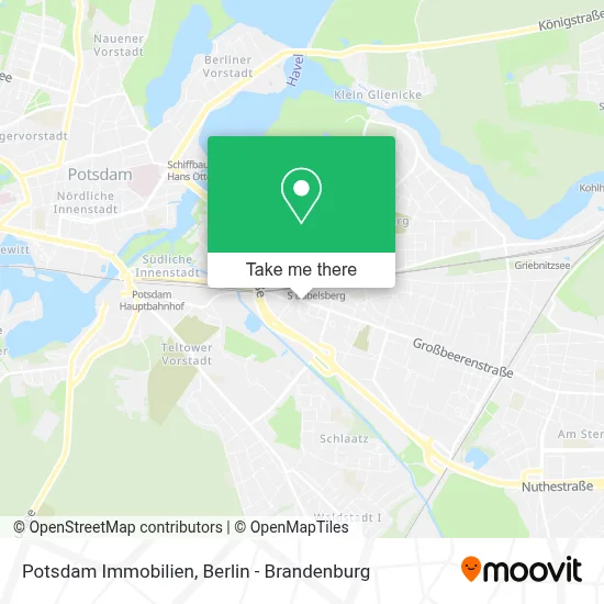 Potsdam Immobilien map