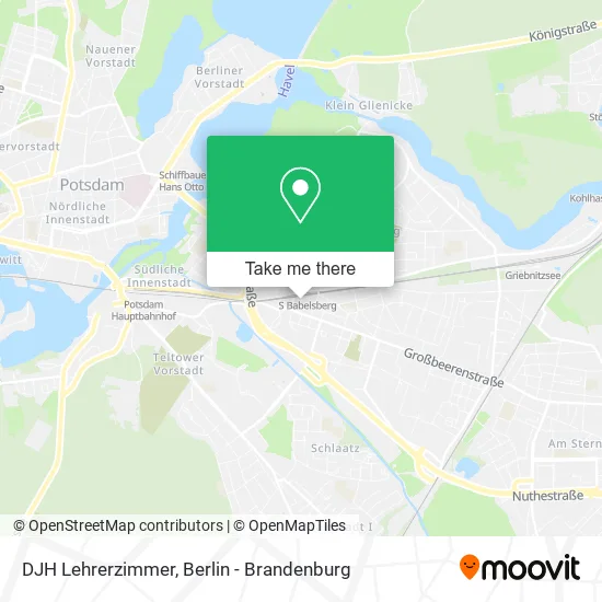 Карта DJH Lehrerzimmer