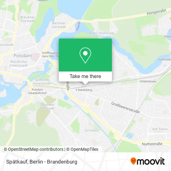 Карта Spätkauf