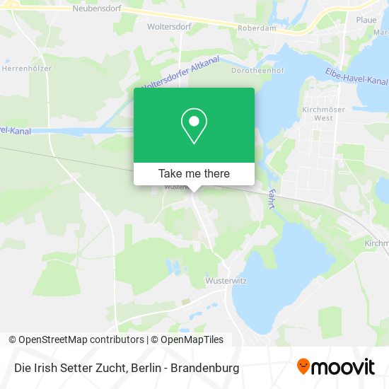 Die Irish Setter Zucht map