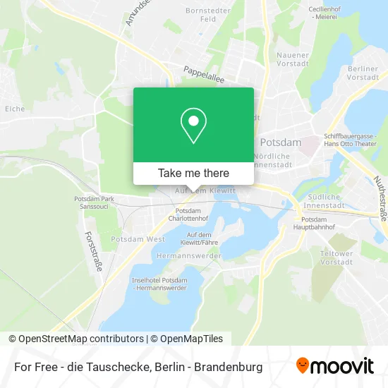 For Free - die Tauschecke map