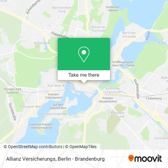 Карта Allianz Versicherungs