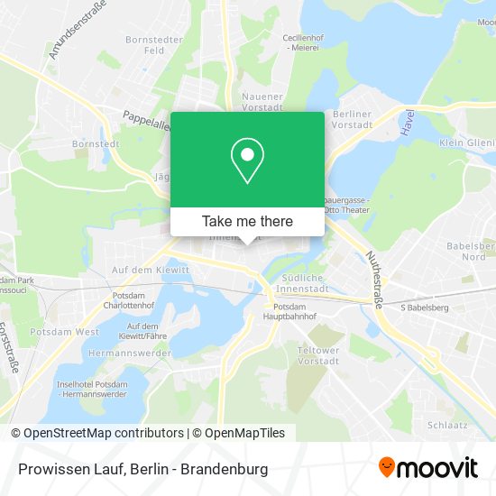 Prowissen Lauf map