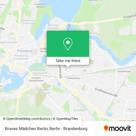 Карта Braves Mädchen Berlin