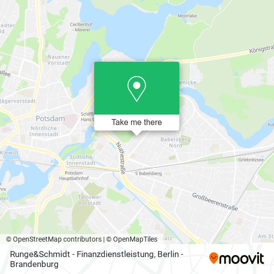 Runge&Schmidt - Finanzdienstleistung map