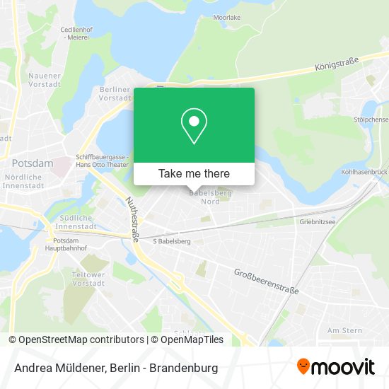 Andrea Müldener map