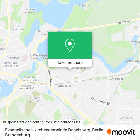 Evangelischen Kirchengemeinde Babelsberg map