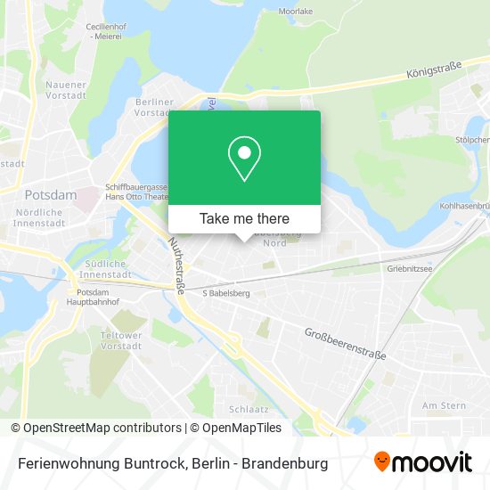 Карта Ferienwohnung Buntrock