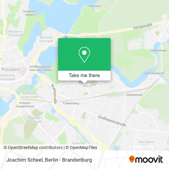 Карта Joachim Scheel