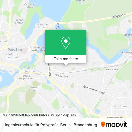 Ingenieurschule für Polygrafie map