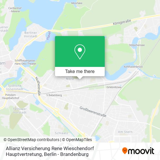 Allianz Versicherung Rene Wieschendorf Hauptvertretung map