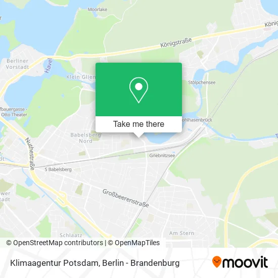 Карта Klimaagentur Potsdam