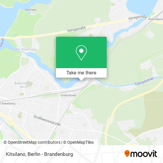 Карта Kitsilano