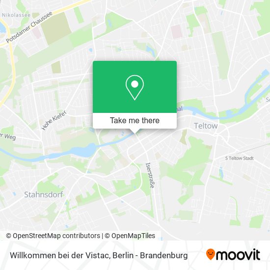 Willkommen bei der Vistac map