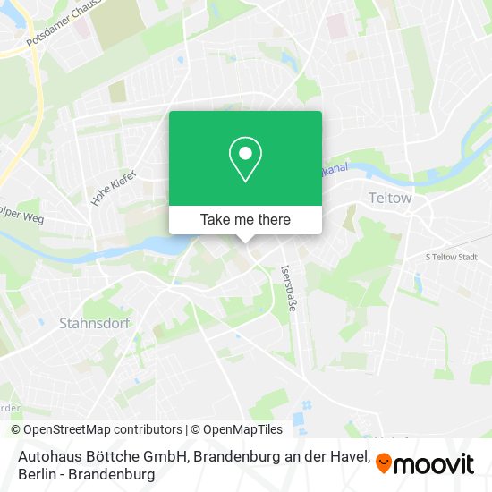 Autohaus Böttche GmbH, Brandenburg an der Havel map