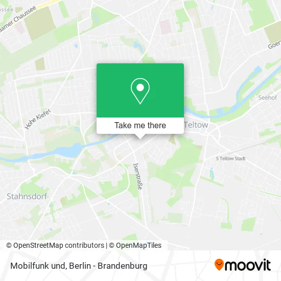 Карта Mobilfunk und