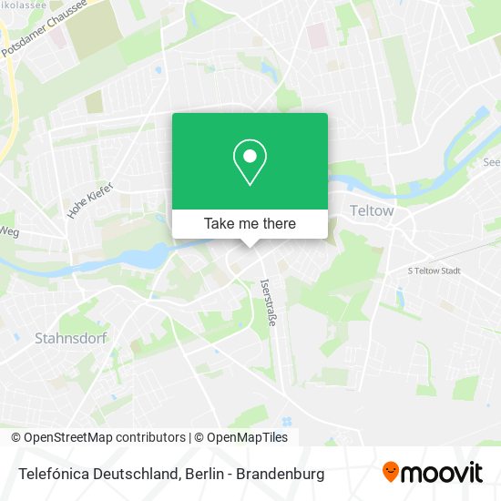 Telefónica Deutschland map