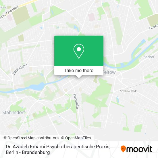 Dr. Azadeh Emami Psychotherapeutische Praxis map