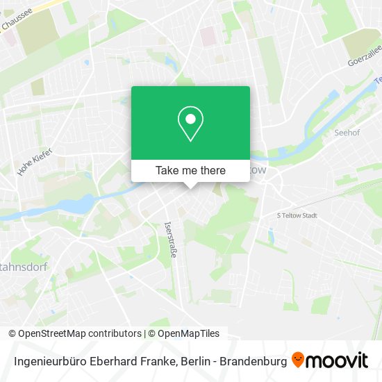 Ingenieurbüro Eberhard Franke map