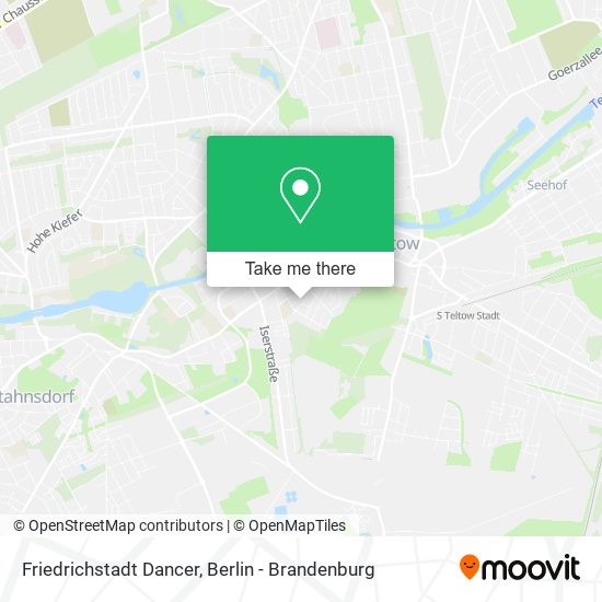 Friedrichstadt Dancer map