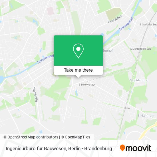 Ingenieurbüro für Bauwesen map