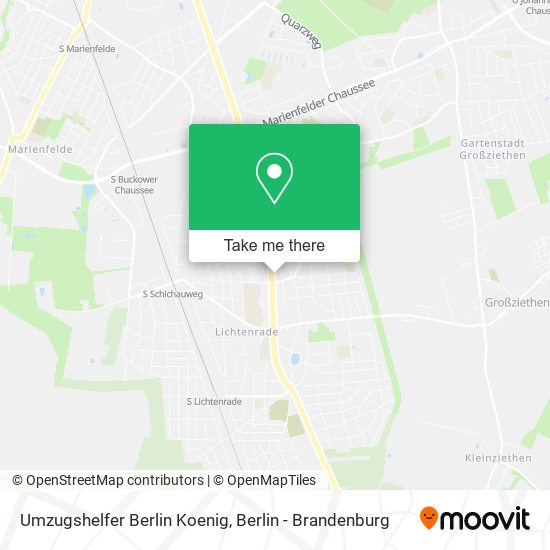 Карта Umzugshelfer Berlin Koenig