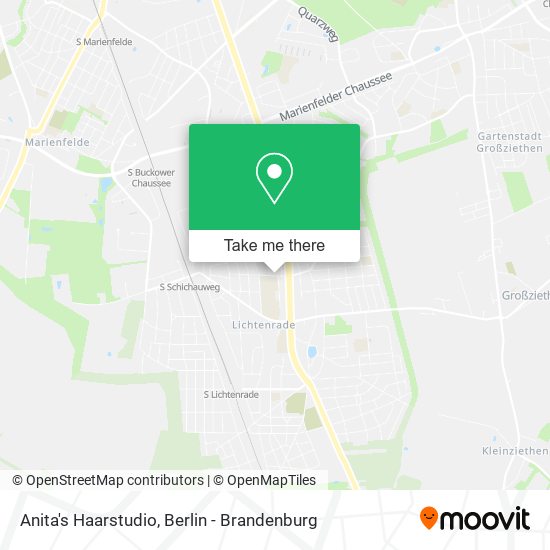 Anita's Haarstudio map
