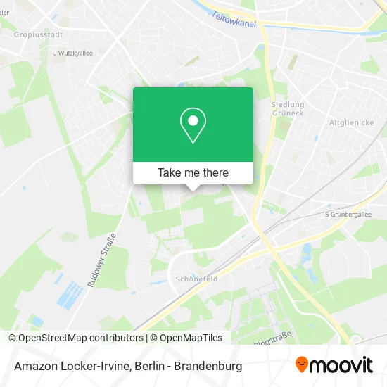 Карта Amazon Locker-Irvine