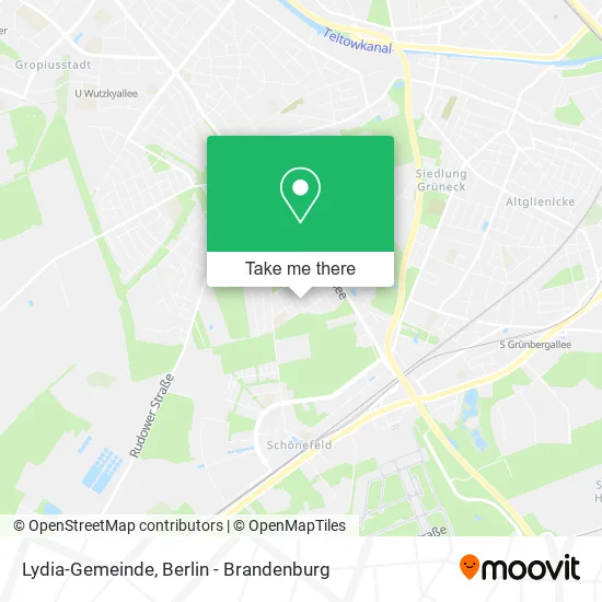 Lydia-Gemeinde map