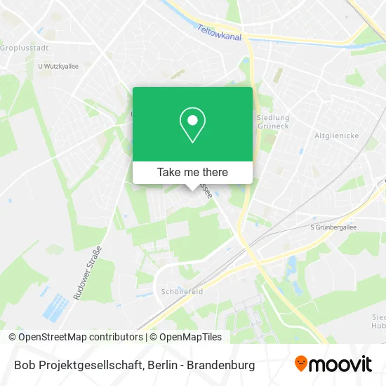 Bob Projektgesellschaft map