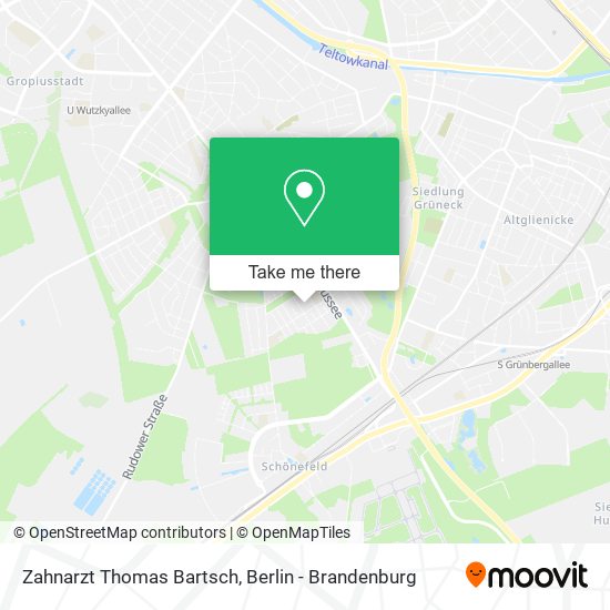 Zahnarzt Thomas Bartsch map