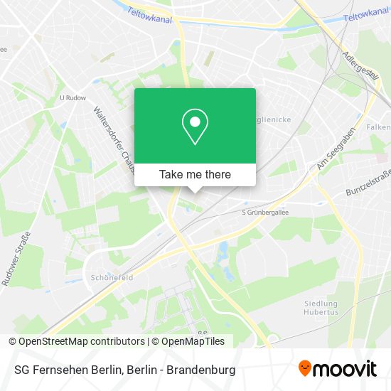 SG Fernsehen Berlin map