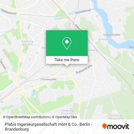 Plabis Ingenieurgesellschaft mbH & Co. map
