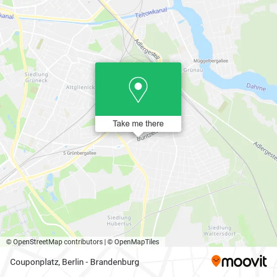 Couponplatz map