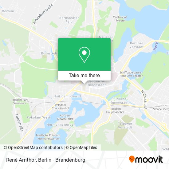 René Amthor map