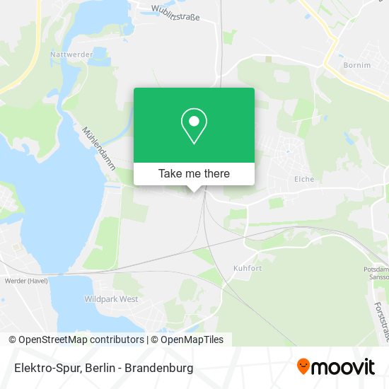 Elektro-Spur map