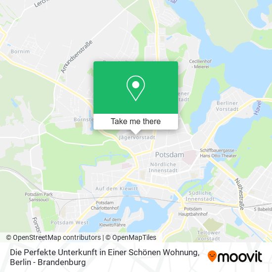 Карта Die Perfekte Unterkunft in Einer Schönen Wohnung