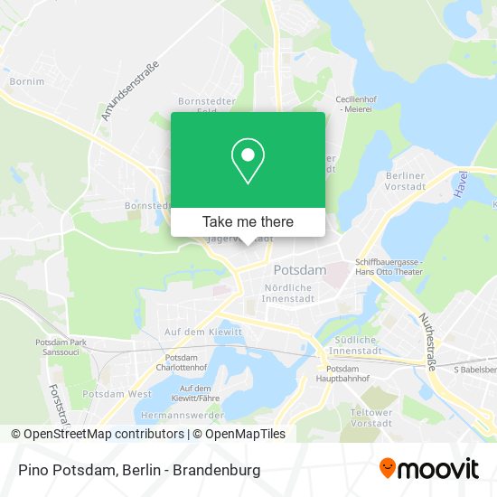 Карта Pino Potsdam