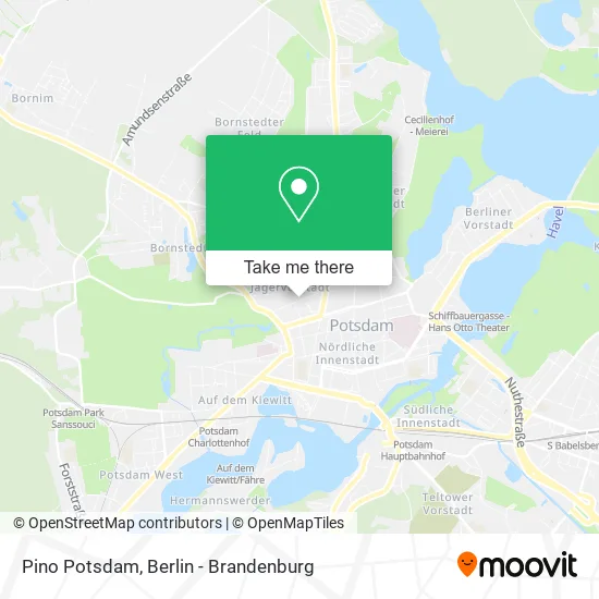 Карта Pino Potsdam