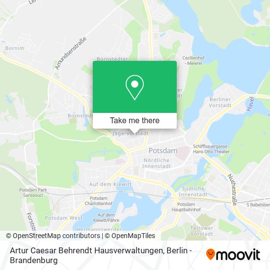 Artur Caesar Behrendt Hausverwaltungen map